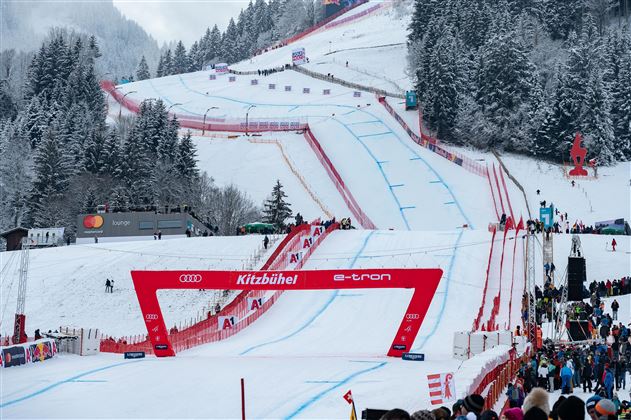 Hahnenkamm Abfahrt