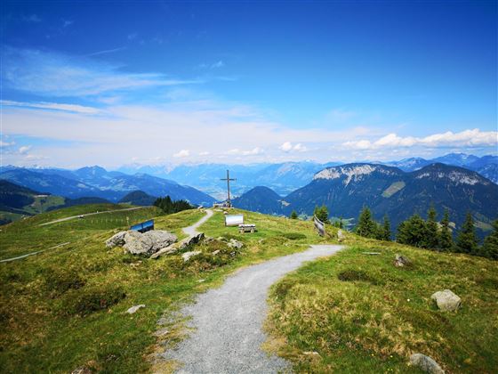Brandstadl_Weg zum Gipfelkreuz