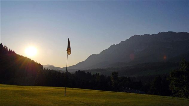 Ellmau_Mühlberghof Sonnenuntergang_Wilder Kaiser
