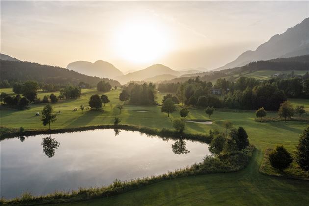 Ellmau_See beim Golfplatz_Wilder Kaiser