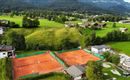 Tennisplatz Going von oben