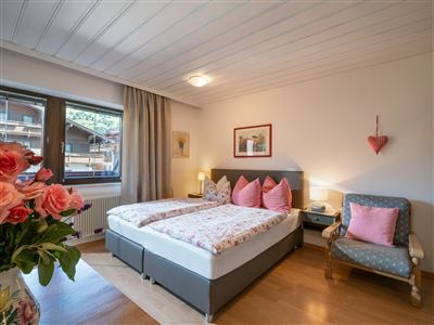 App 4 /45 m2 Wohnraum mit Doppelbett