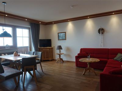 Appartement Edelweiss Wohnzimmer