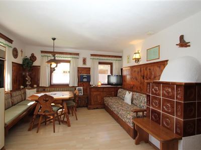 Bauernhaus Hinting Appartement Stuben, Essbereich