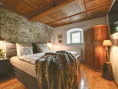 Bauernhaus Schloss Wagrain Ebbs - Zimmer DZ