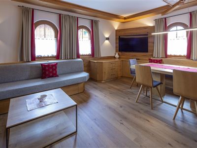 Bergliebe Wohnzimmer - Esszimmer
