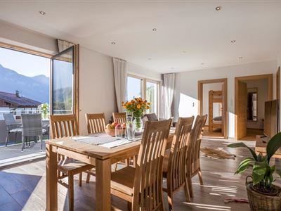Großpointerhof Ebbs Panorama Wohnzimmer