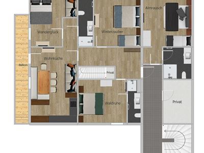Grundriss Bergliebe