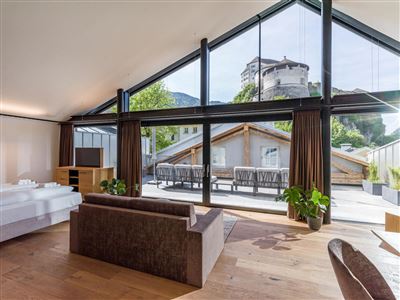 Hotel Platzhirsch Penthouse Suite