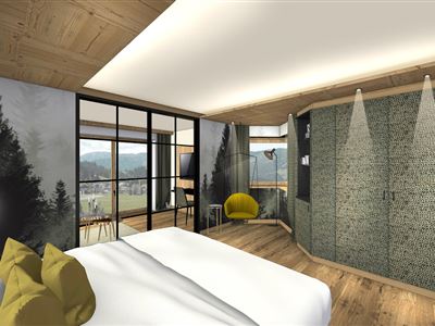 Komfort Suite Musterbild Schlafbereich