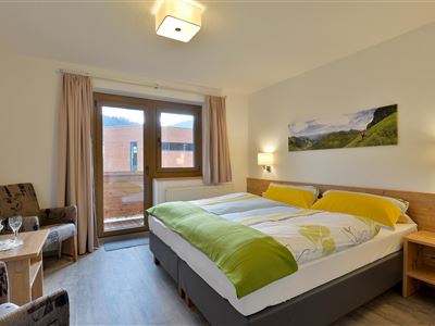 Schlafzimmer im Appartement Hohe Salve, Söll am Wilden Kaiser