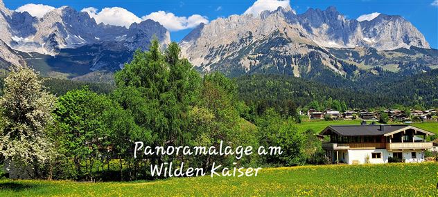Traumblick zum Wilden Kaiser