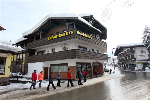 Appartement Baderhaus- Winterbild