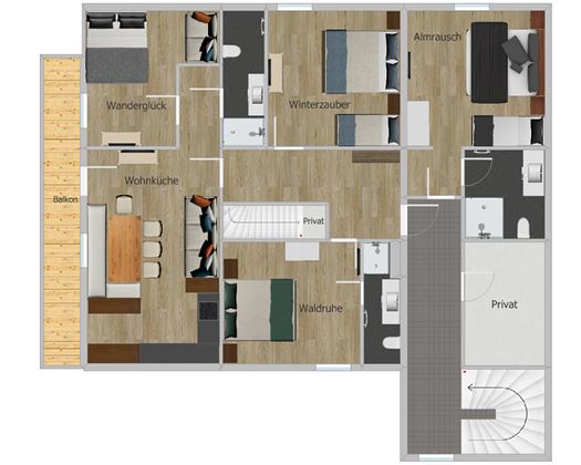 Appartement BERGLIEBE