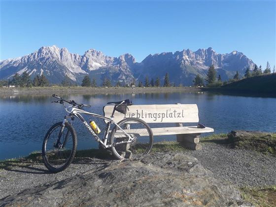 Astbergsee mit Radl