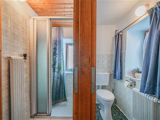 Dusche + WC