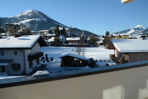 Ausblick auf Gaisberg Winter