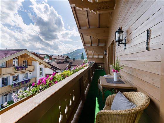 Ausblick - Balkon