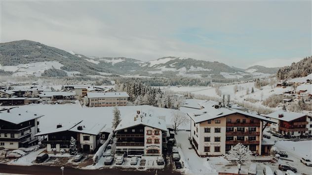 Außenansicht Hotel Glockenstuhl Winter