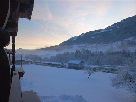 Aussicht vom Balkon
