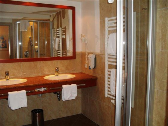 Badezimmer Bergwelt