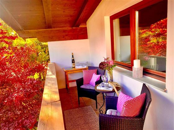 Balkon Großes App für 4 Personen