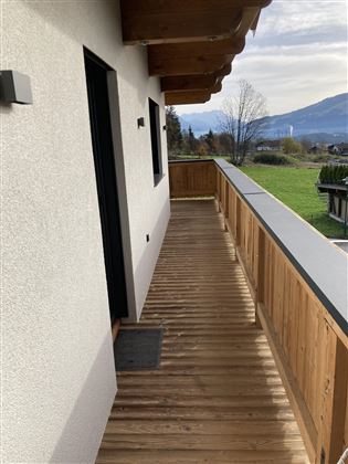 Balkon zur Terrasse