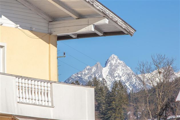 Balkonblick Wilder Kaiser Ambiento Tirol Apartment