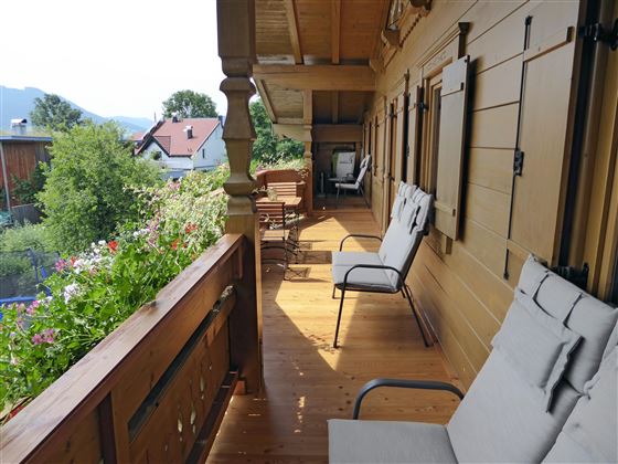 Balkonterrasse Süd