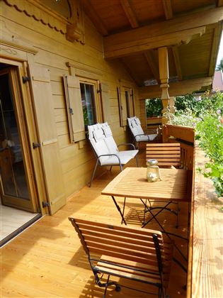 Balkonterrasse Süd