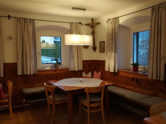 Bauernhof Langhof Thiersee - Frühstücksraum