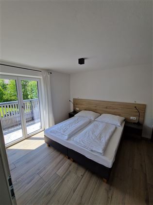 bedroom of Paul appartement
