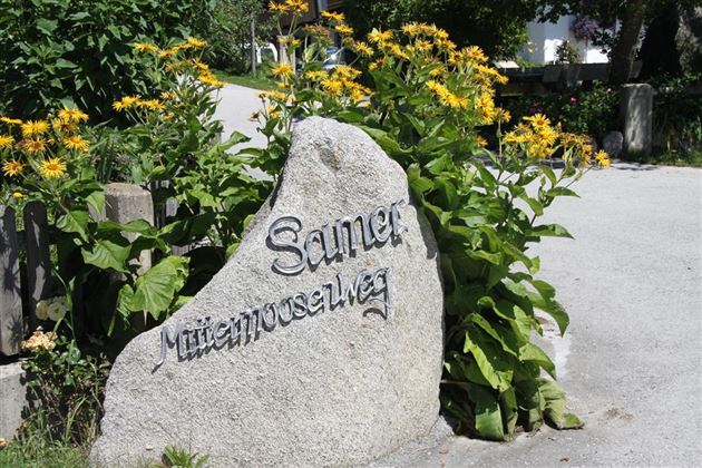 Begrüßung beim Samerbauer