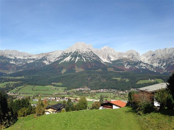 Berghof Ausblick Sommer