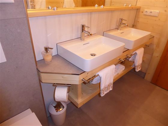 Bergrose Badezimmer