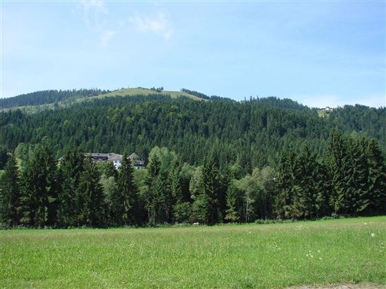View of the Hardkaiser and the Rübezahlalm