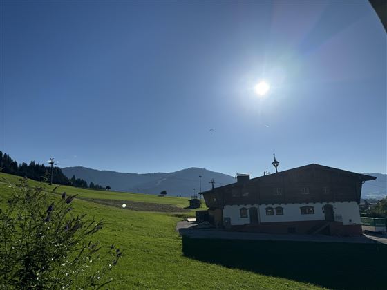 Blick auf die Skiwiese