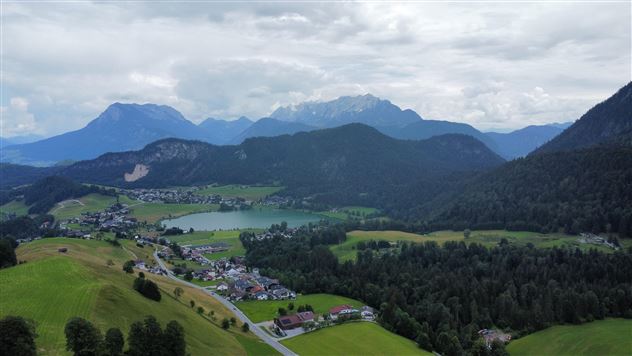 Blick auf Vorderthiersee