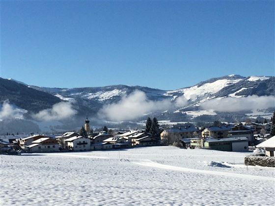 Blick auf Westendorf Ortszentrum