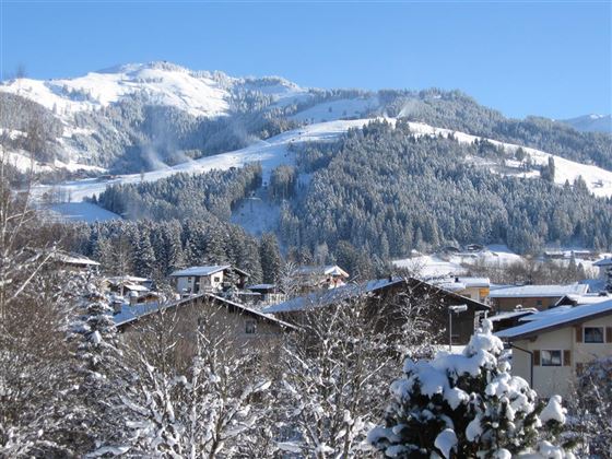Blick zum Maierl und Fleckalm