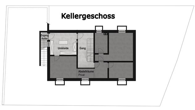 Chalet-Schneidermascht-Keller