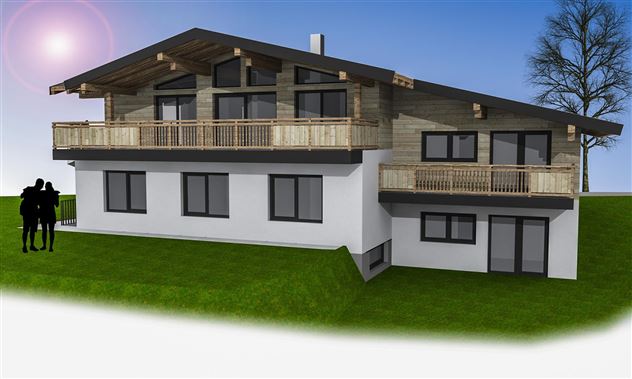 Chalet Tirol "Hausansicht" (Visualisierung)