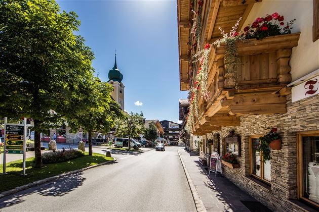 Dorfkern im Urlaubsort Westendorf