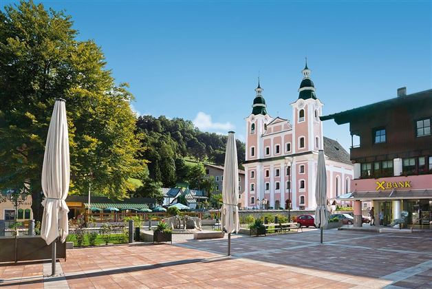 Dorfplatz von Brixen