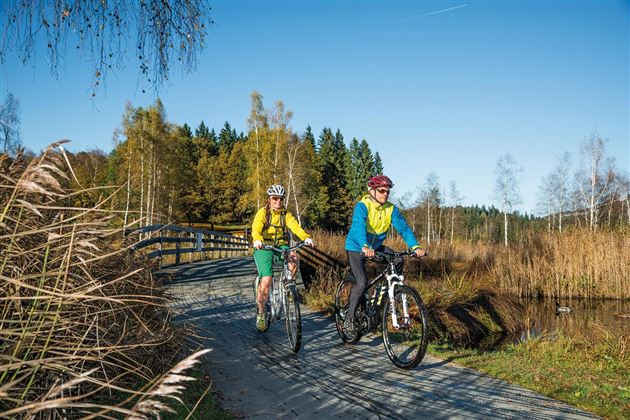 E bike Verleih 3 Gehmin vom Haus Foto aufgenommen am Schwarzsee 10 min Rad