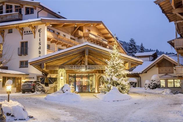 Eingang im Winter