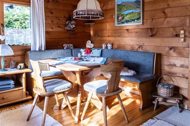 Ferienhütte Puutz_Wörgl_Dissertori_Aufgang Schlafb