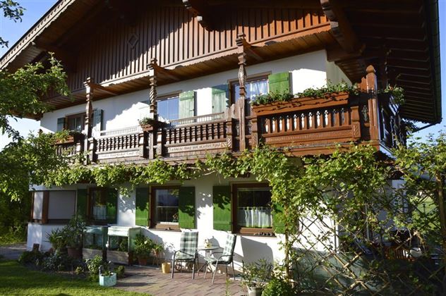 Ferienwohnung Bucher Ebbs - Blick auf Balkon