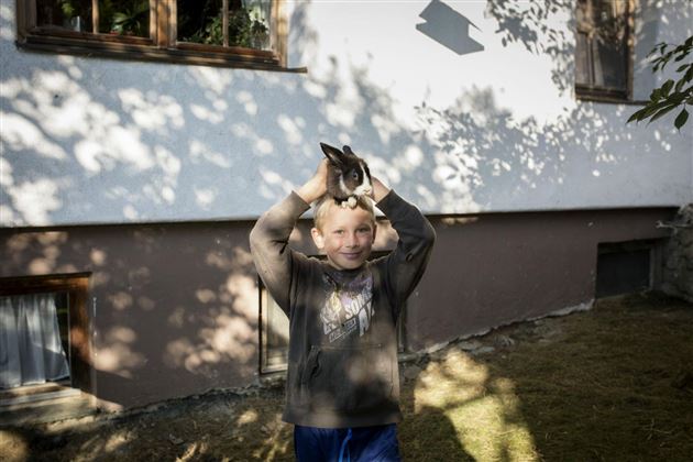 Flecklhof_daniel mit hase