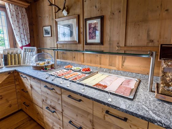 Frühstücksbuffet Hotel Glockenstuhl in Westendorf